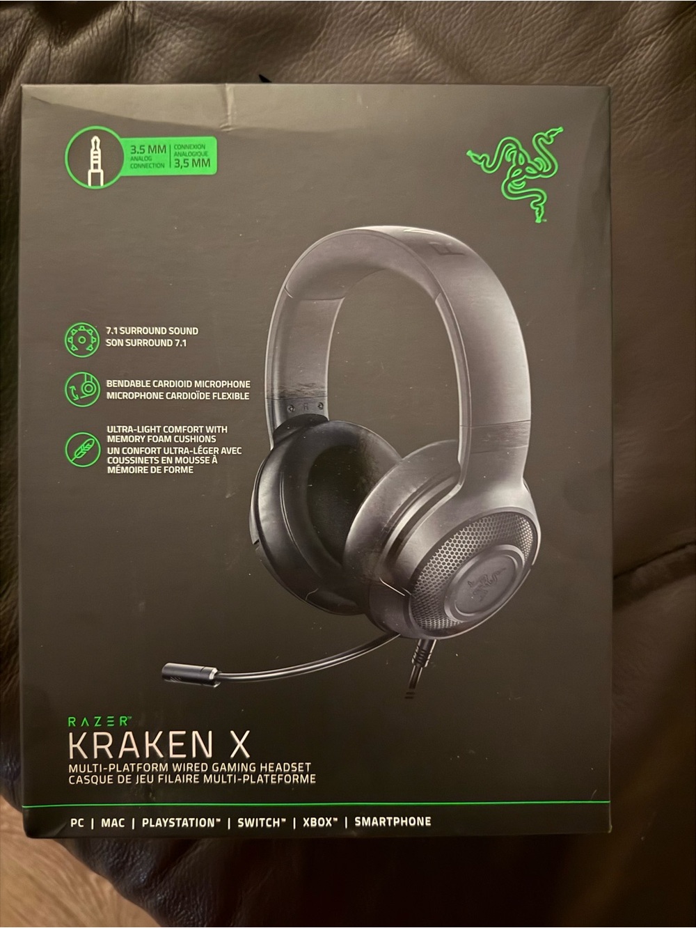 Razer Kraken X Gaming Headset NEW in box